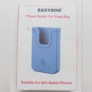 EasyDog Silicone Phone Holder for Bogg Bag, Blue, Beach Bag Insert For Cellphone